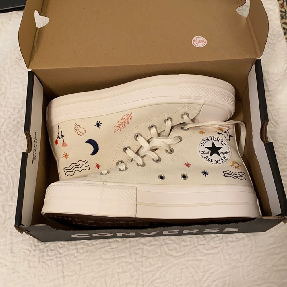 Converse “it’s okay to wander” high top